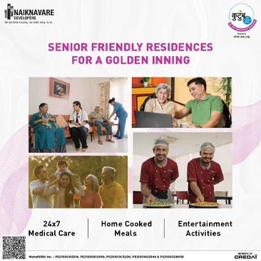 Carousel slide 2: Senior-friendly residences with medical care, home-cooked meals and activities